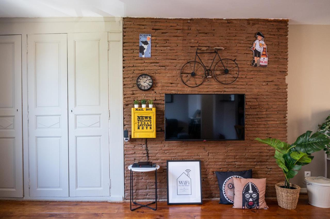 Redbrick'S Bergerac, Au Coeur Du Centre Historique Apartment Exterior foto
